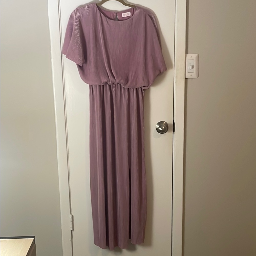 Pink Lily Dusty Purple Maxi Dress